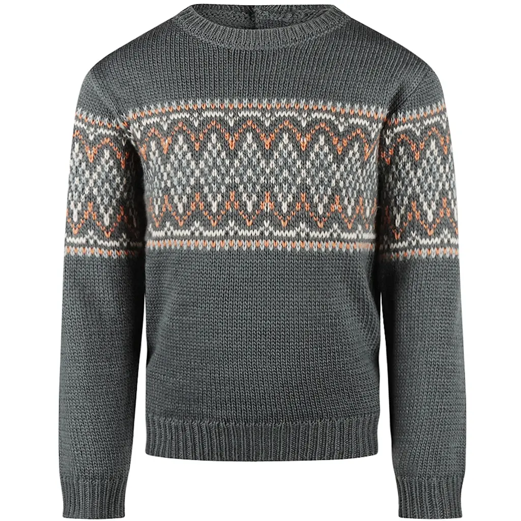 Gebreide trui (steel blue)