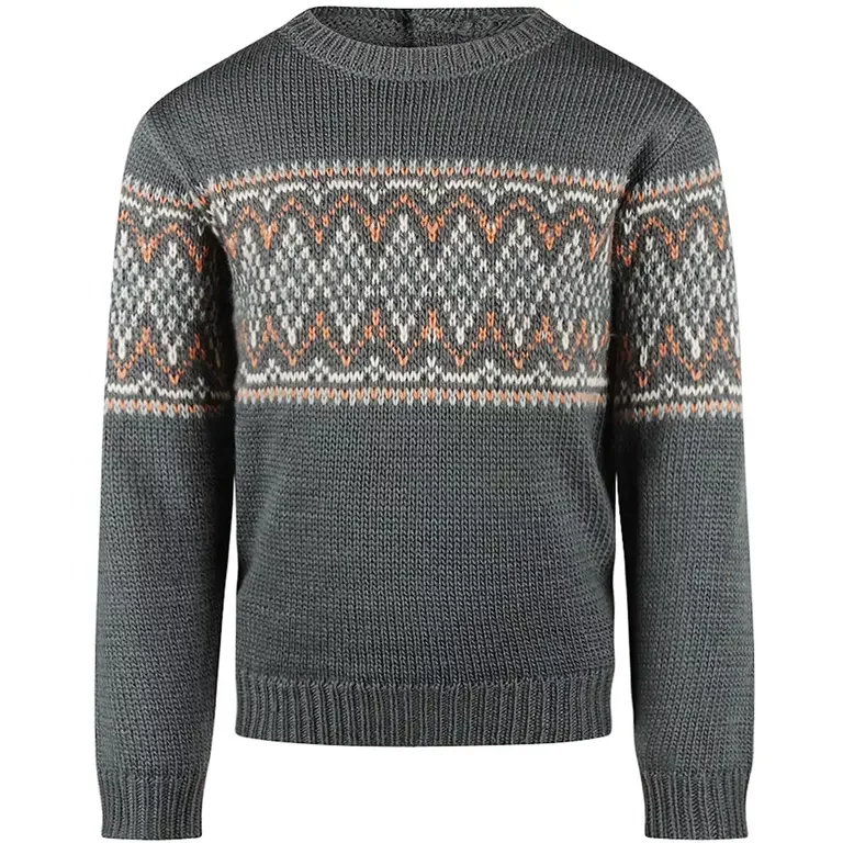 Gebreide trui (steel blue)