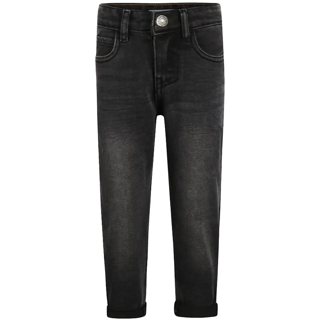 Spijkerbroek loose fit (black jeans)