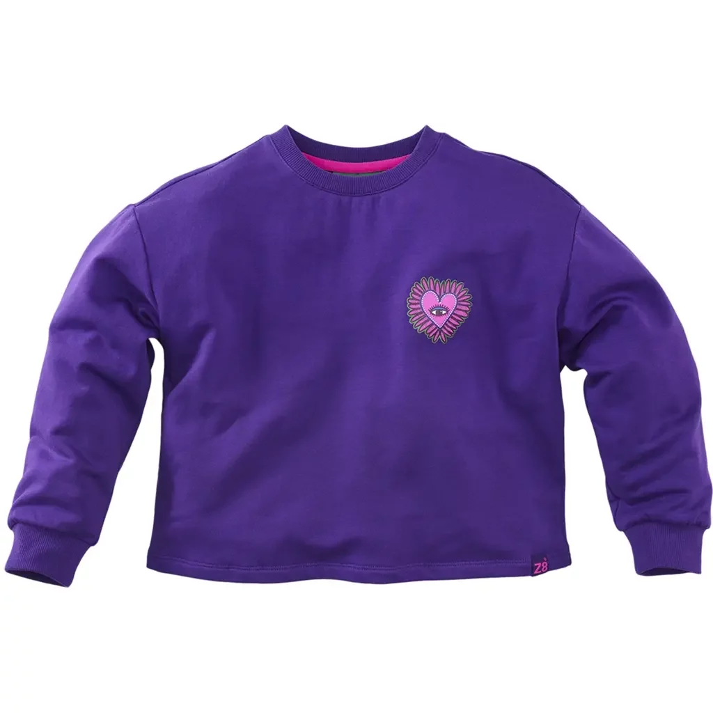 Longsleeve BOXY Hinata (purple eclipse)
