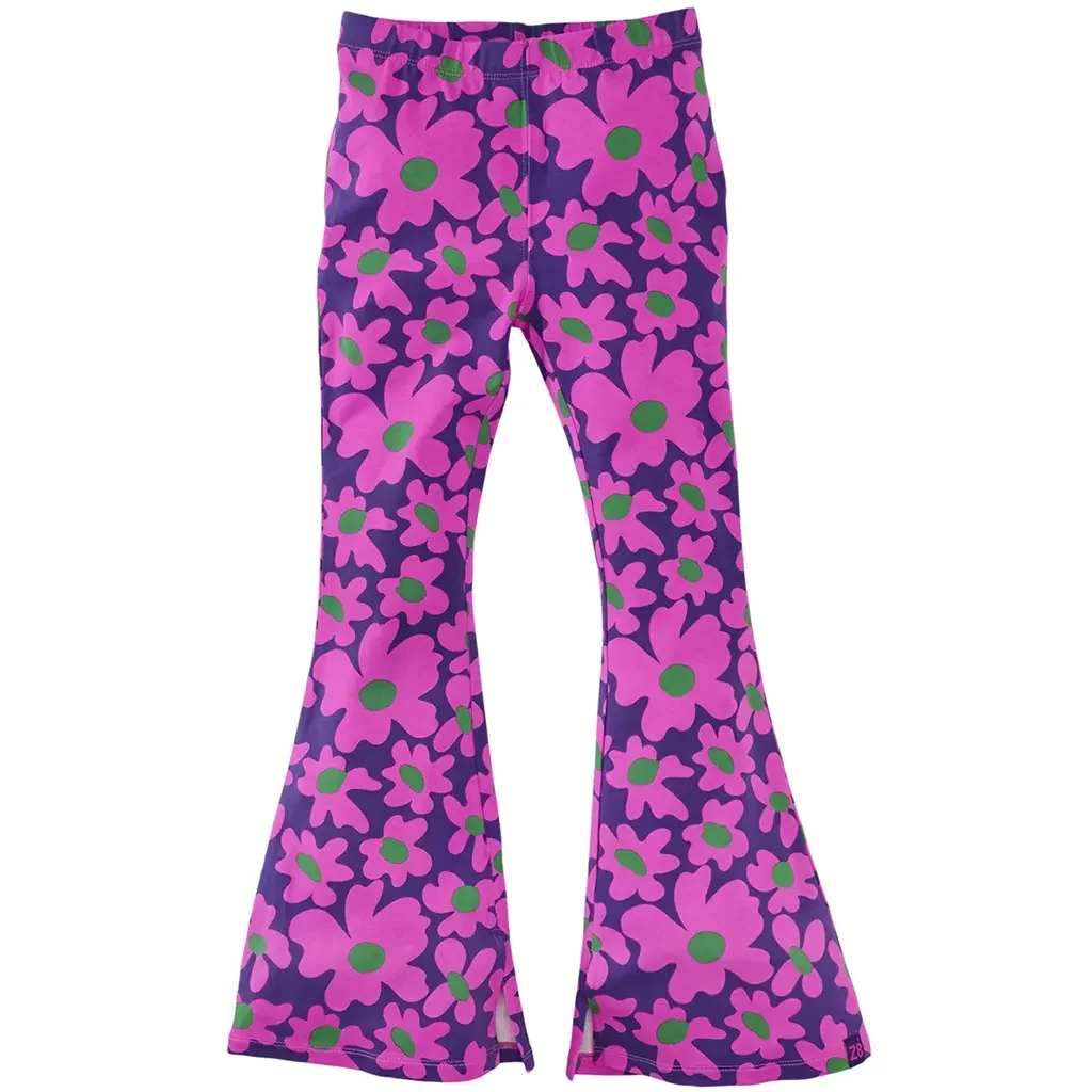Broek FLARED Maylie (purple eclipse)