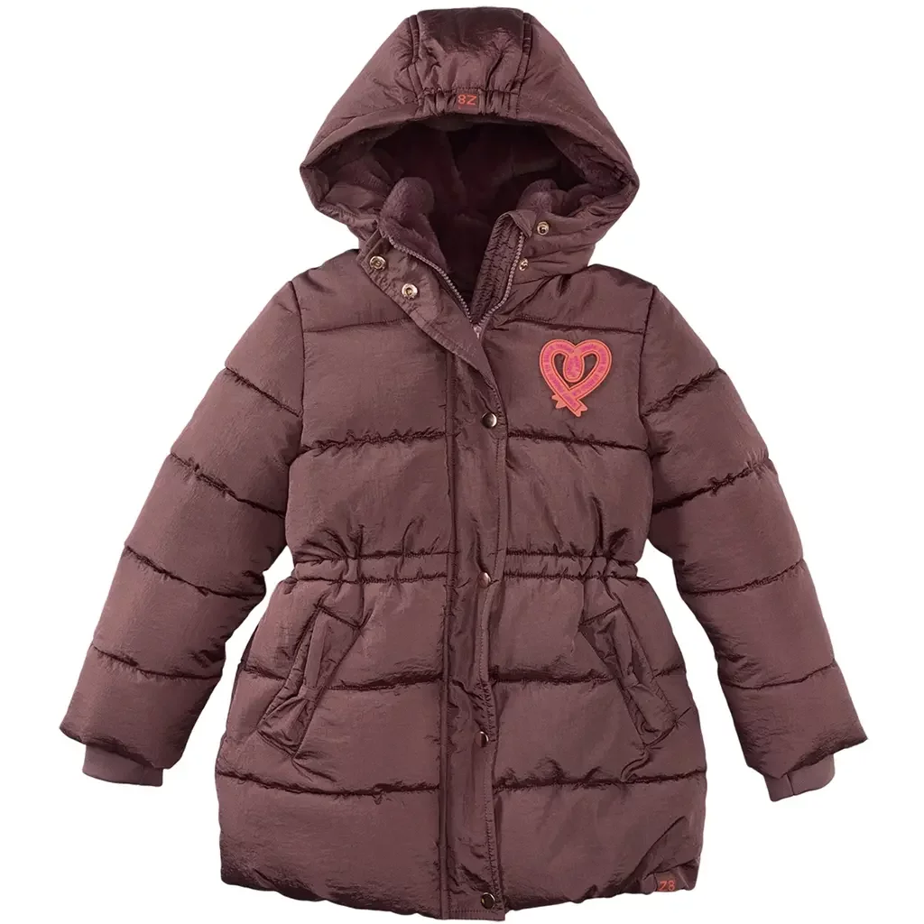 Winterjas Maida (spicy mauve)
