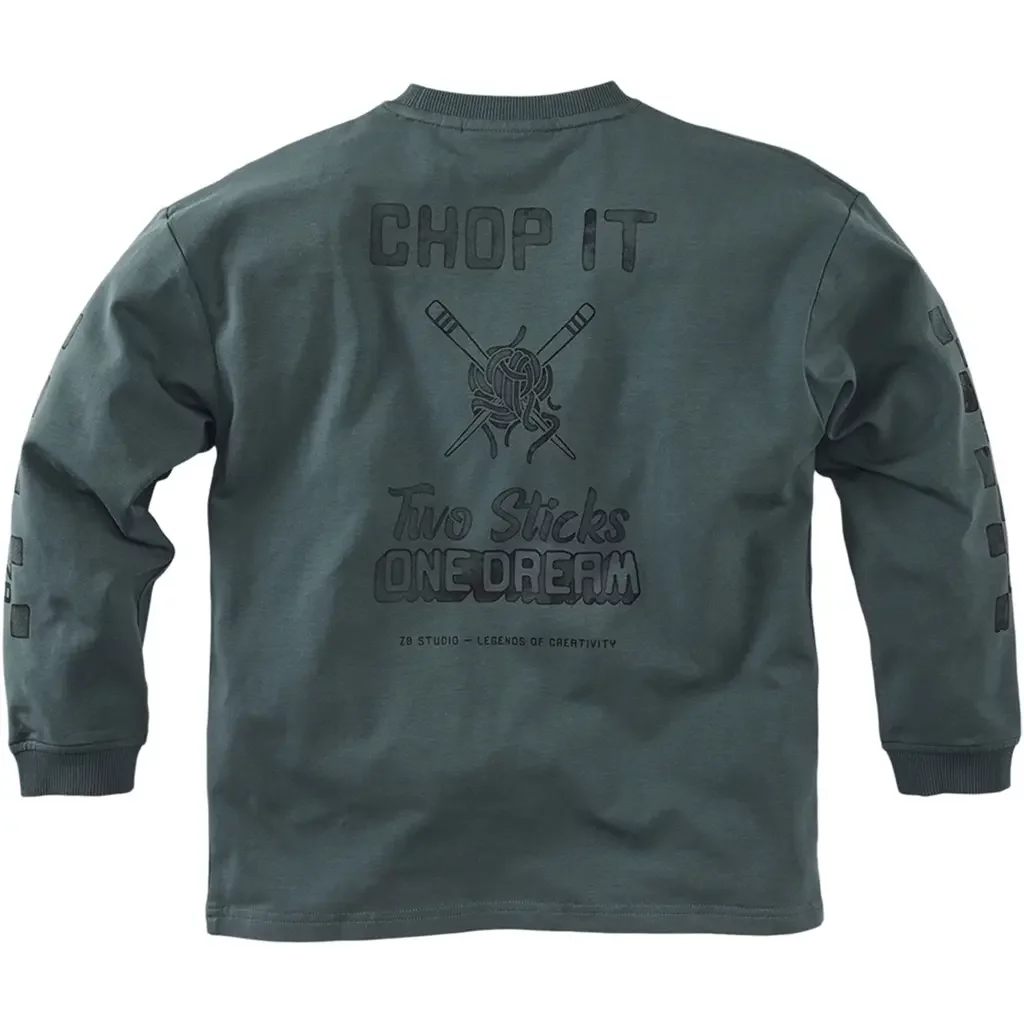 Longsleeve OVERSIZED Vonn (seafoam shadow)