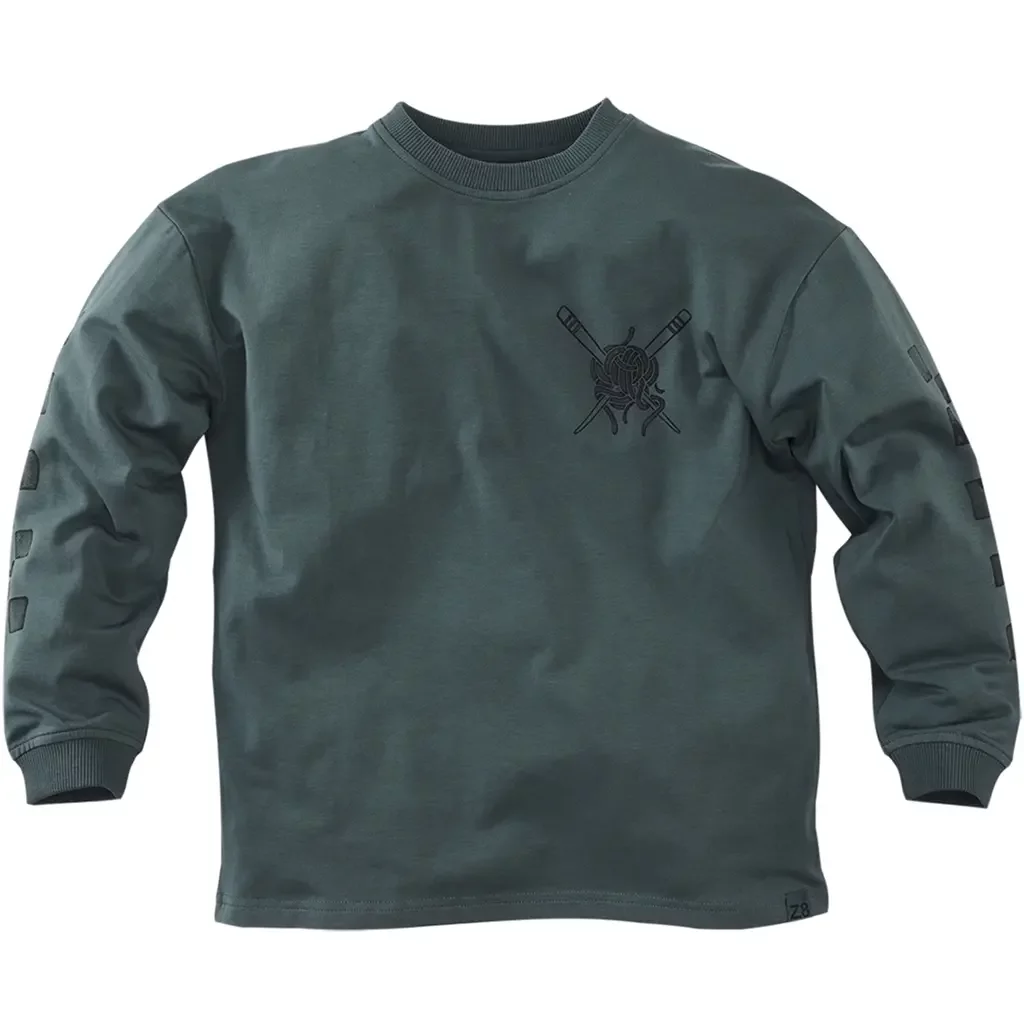 Longsleeve OVERSIZED Vonn (seafoam shadow)