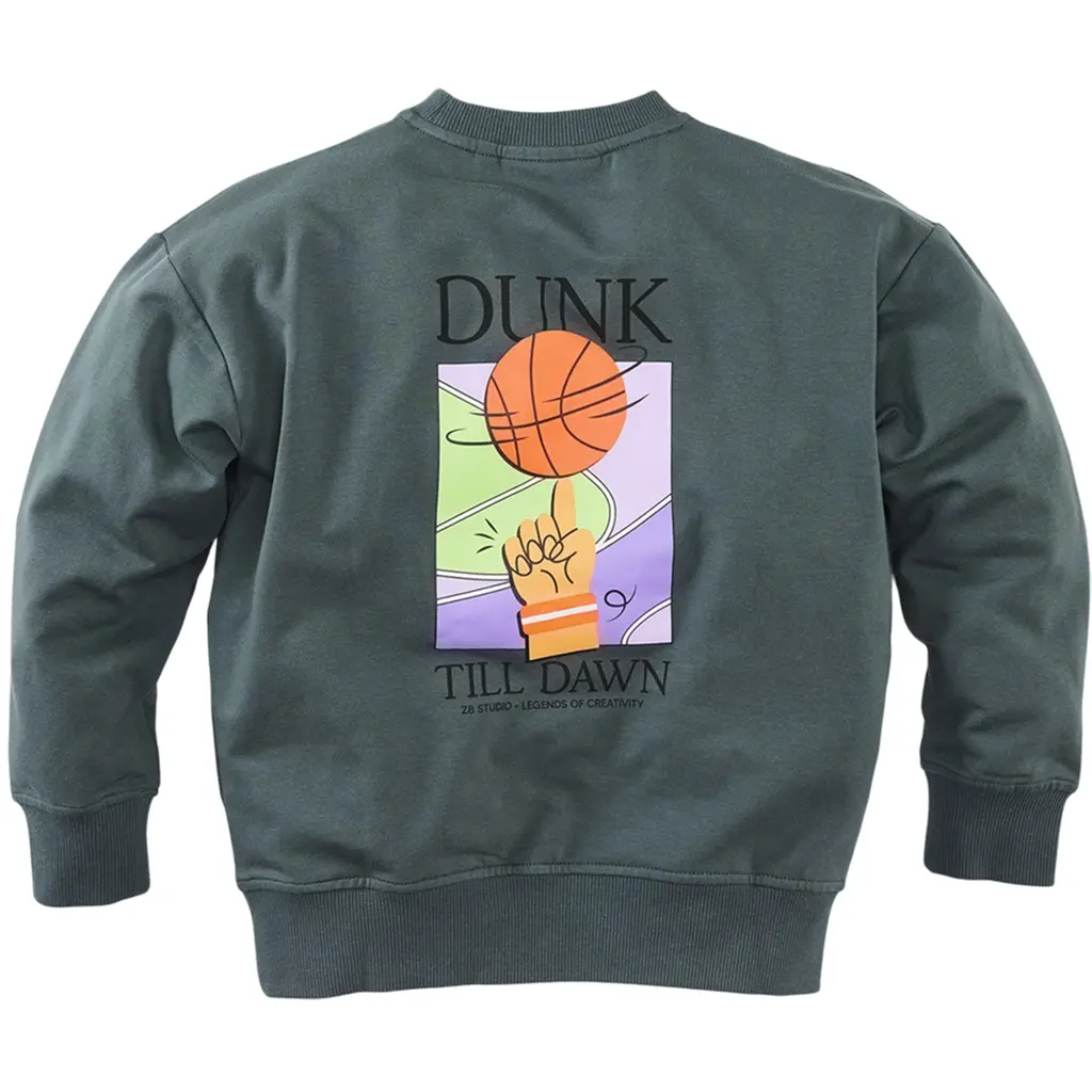 Trui sweat Luka (seafoam shadow)