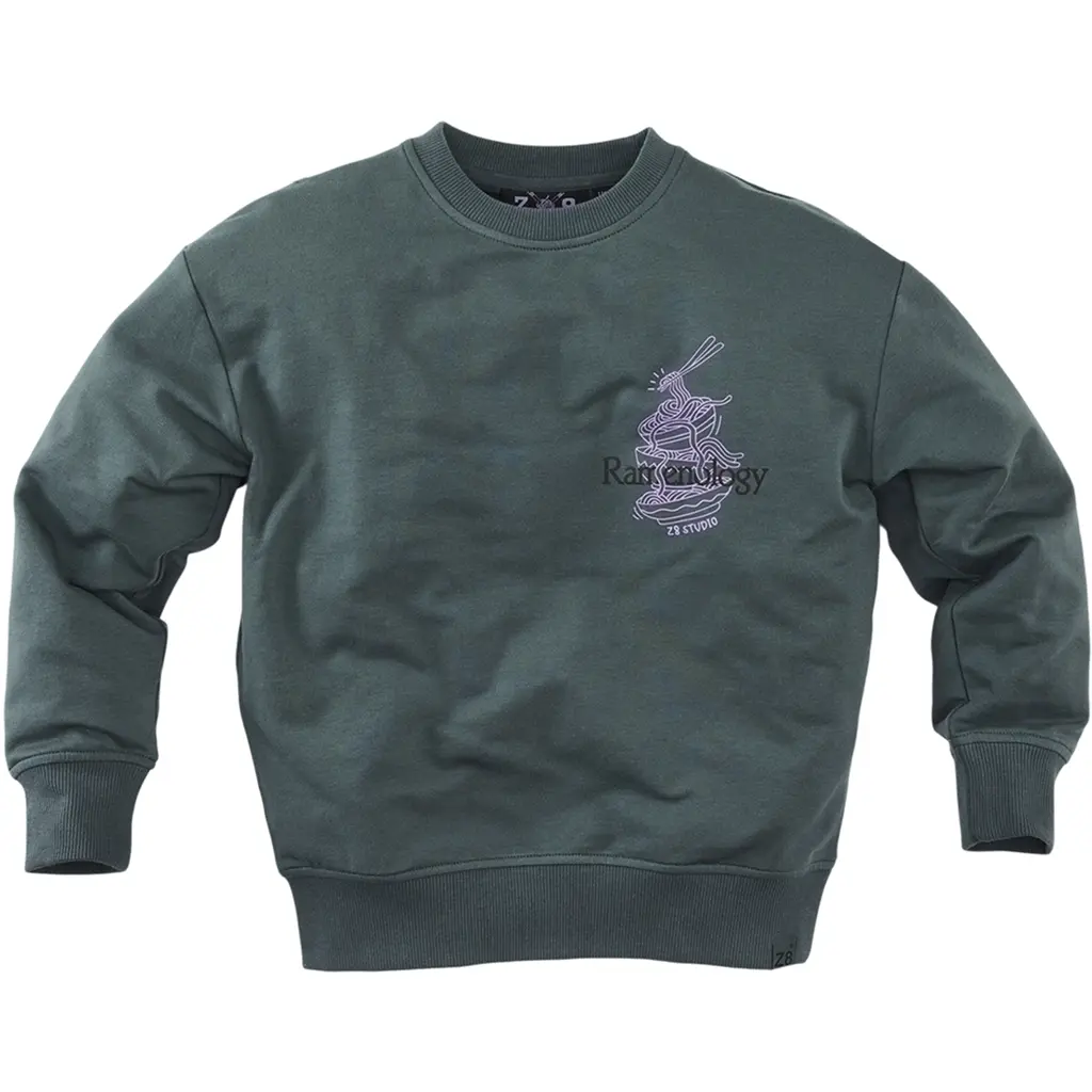 Trui sweat Bowie (seafoam shadow)