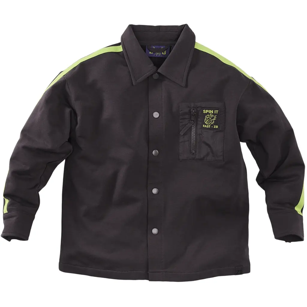 Overhemd/overshirt sweat Orion (shadowed auberine)