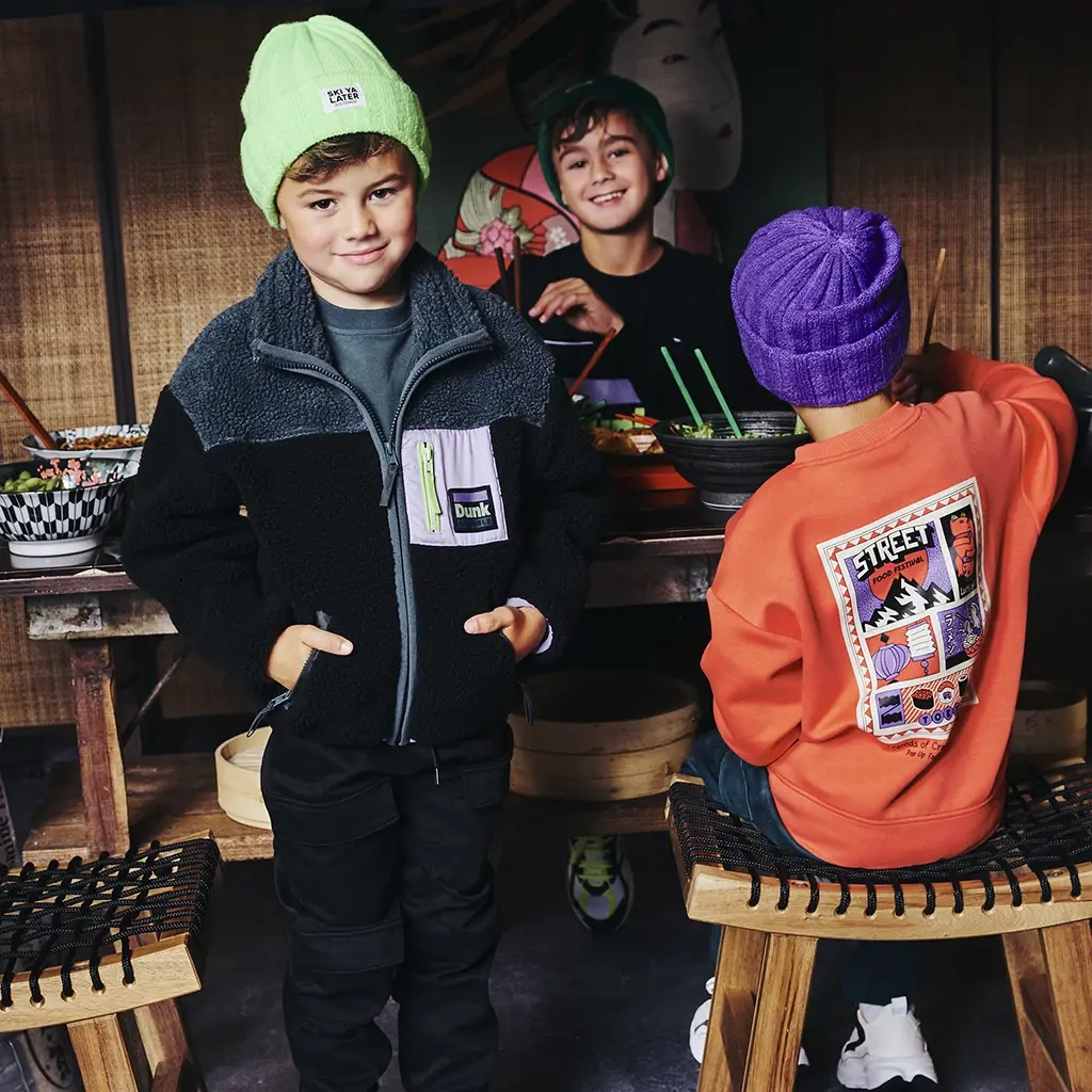 Trui sweat Tyce (tropical coral)