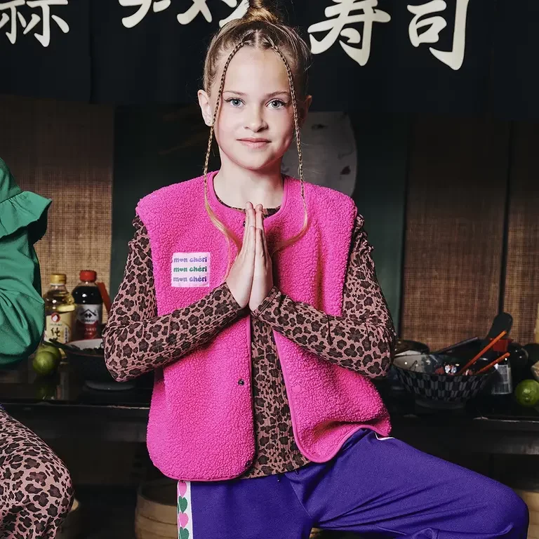 OP=OP! Gilet teddy Seval (pinky promise)