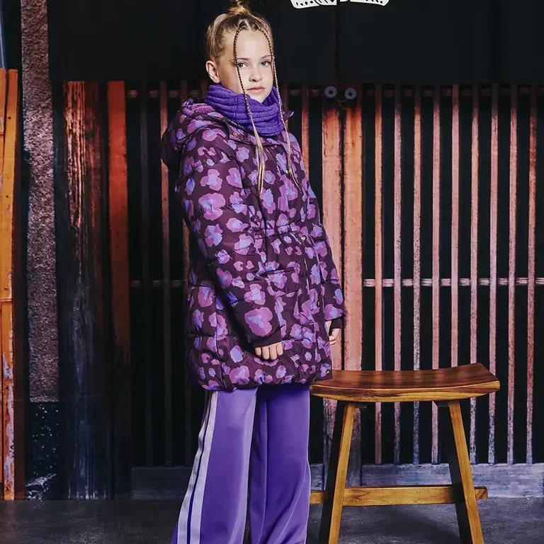 Winterjas Anneliese (wineberry)