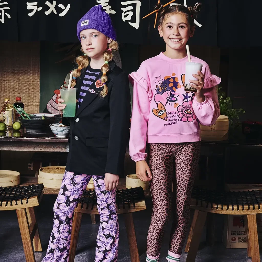 Broek/legging SHINY Sayna (amber brown)