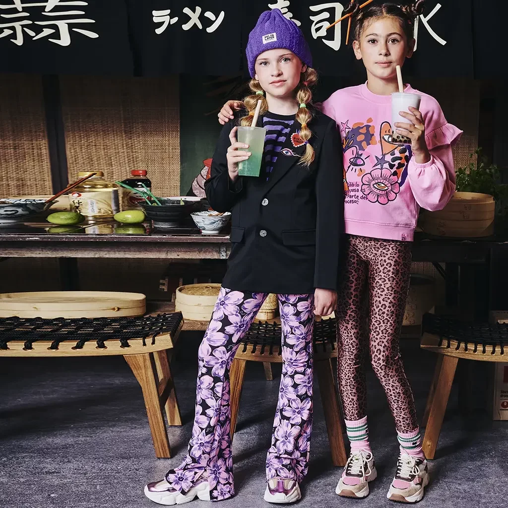 Broek FLARED Malon (night sky)