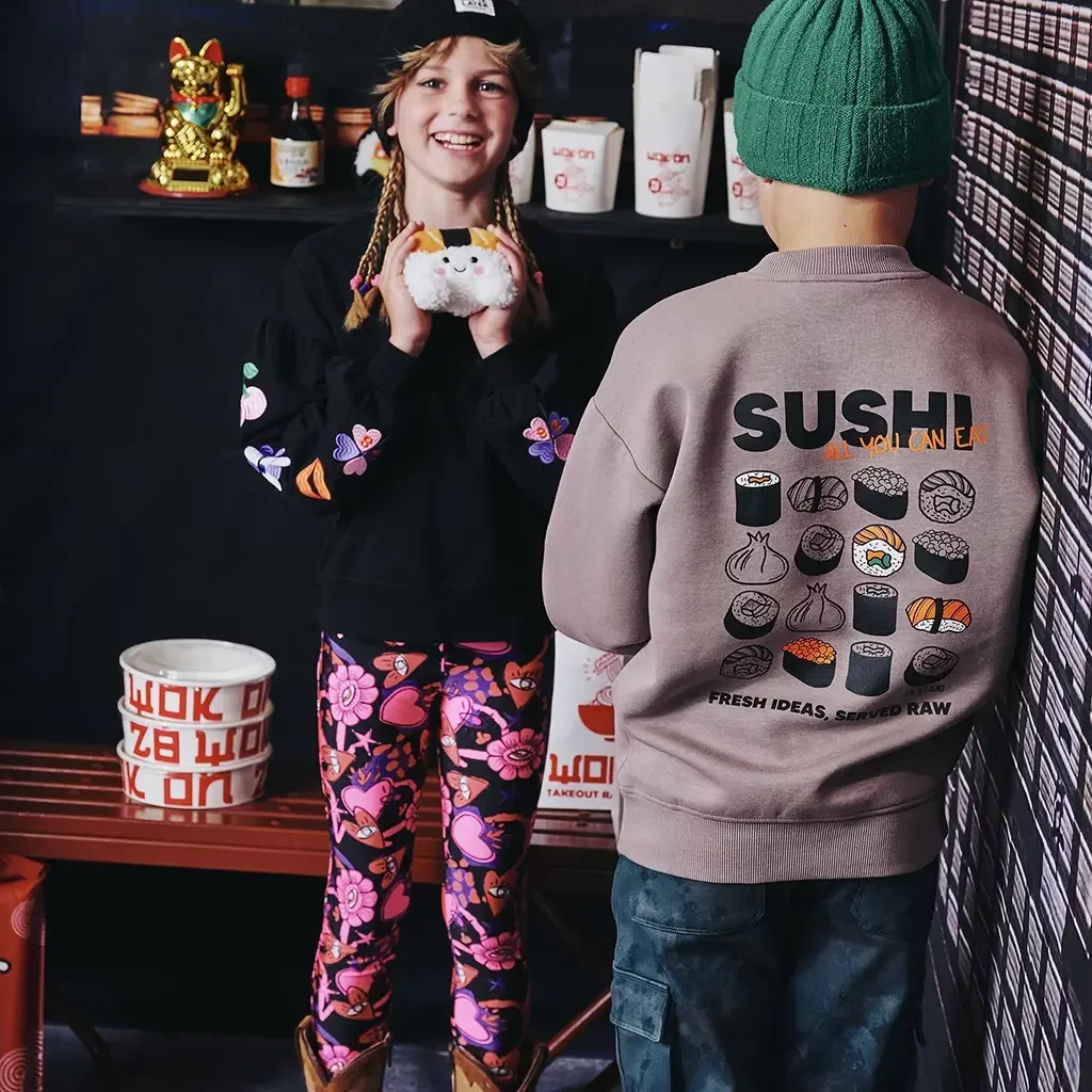 Trui sweat Misja (twilight taupe)