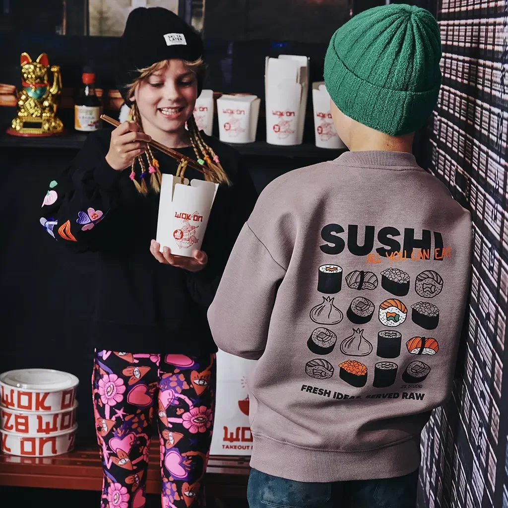 Trui sweat Misja (twilight taupe)