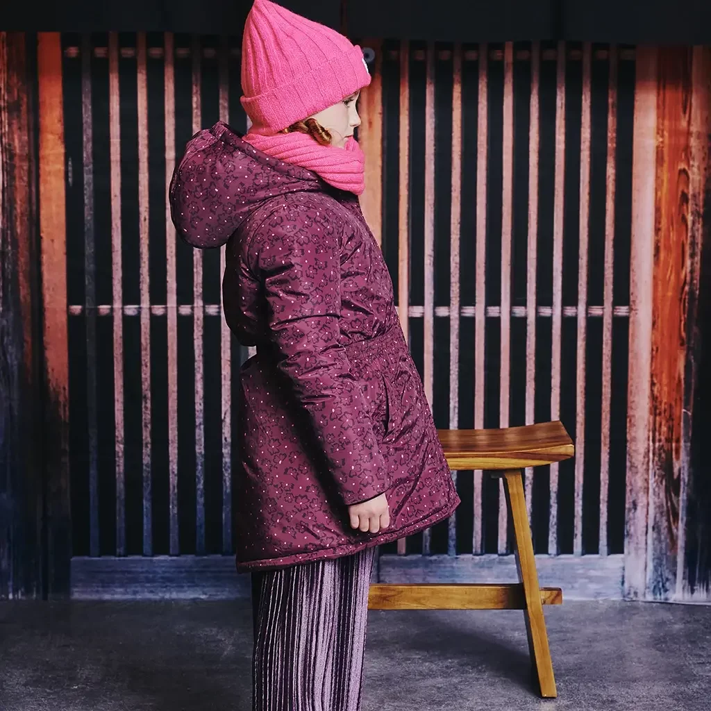 Winterjas Channa (prune)