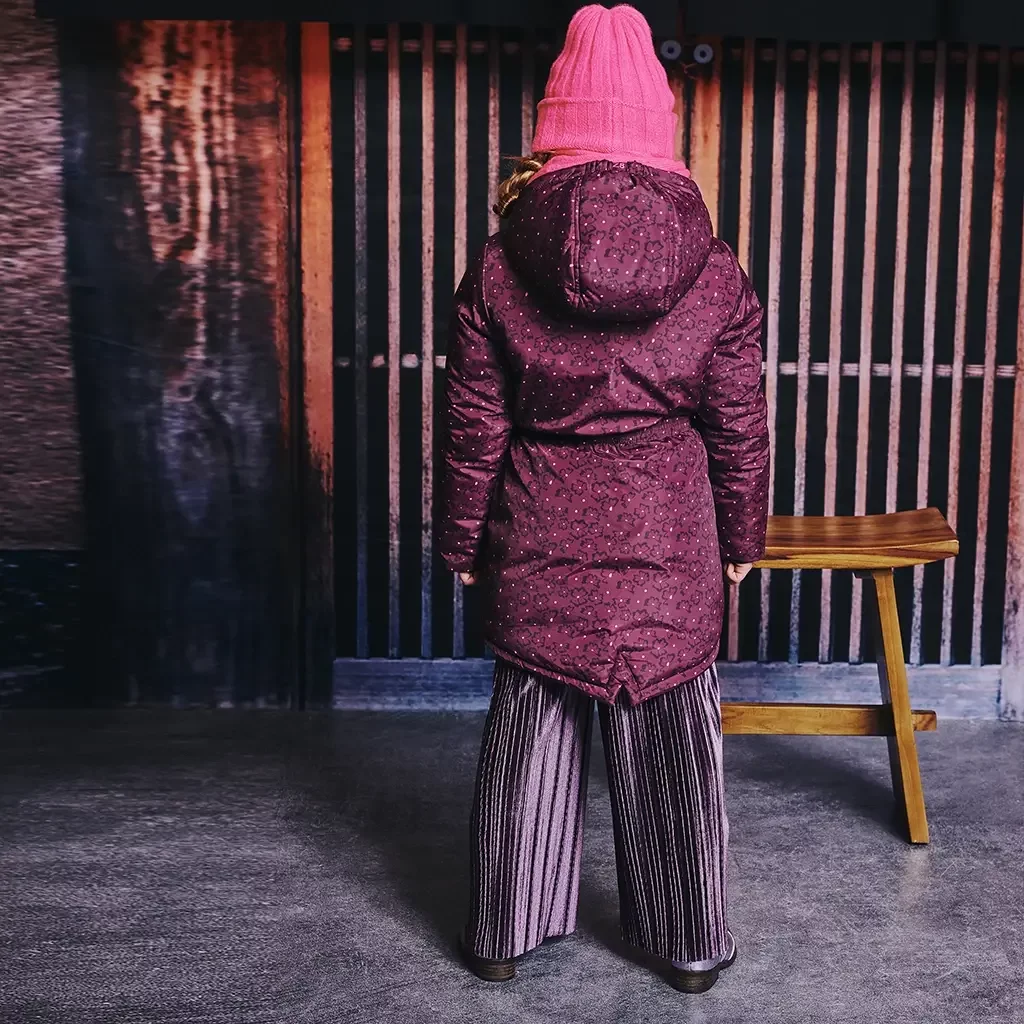 Winterjas Channa (prune)