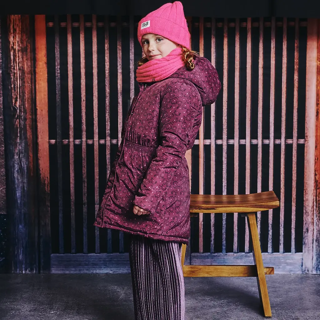 Winterjas Channa (prune)