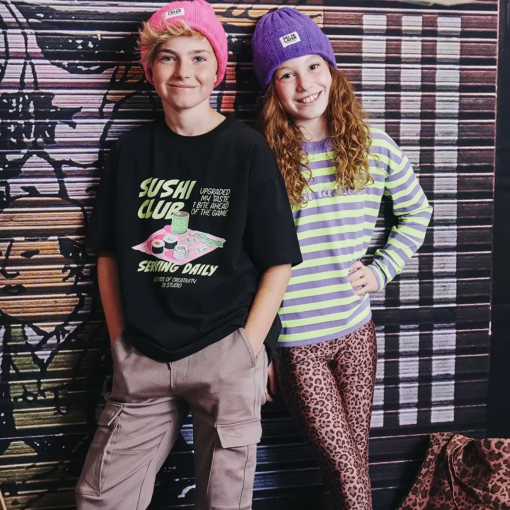 Broek/legging SHINY Sayna (amber brown)