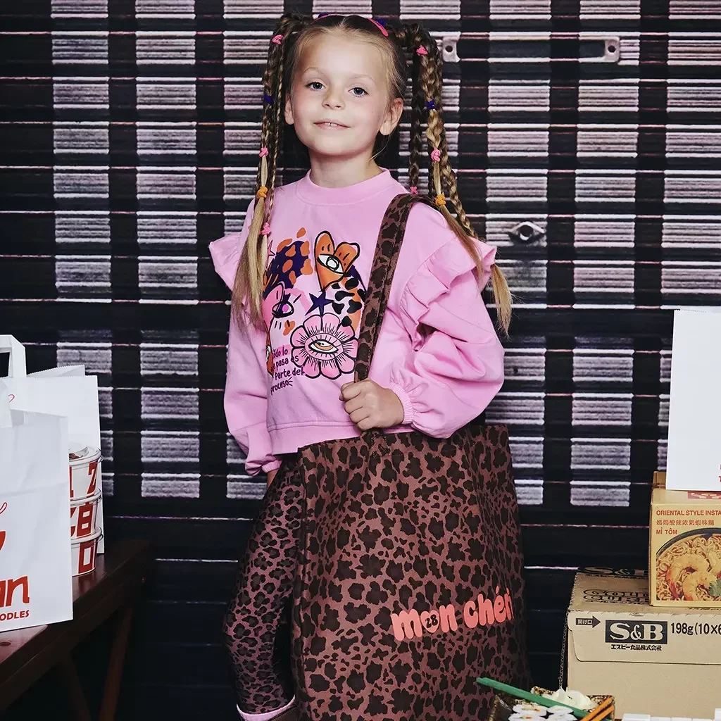 Trui sweat Charelle (sorbet pink)