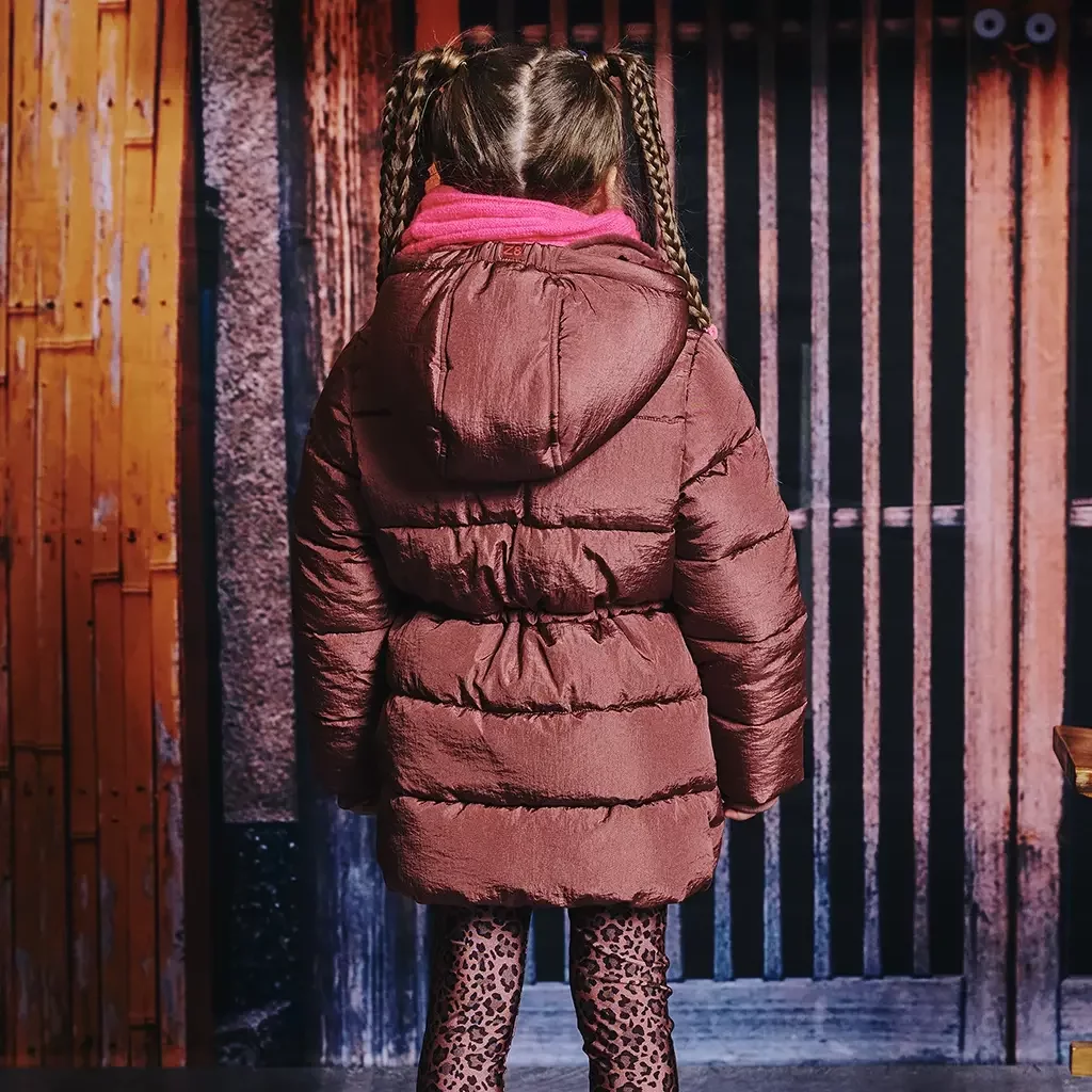 Winterjas Maida (spicy mauve)