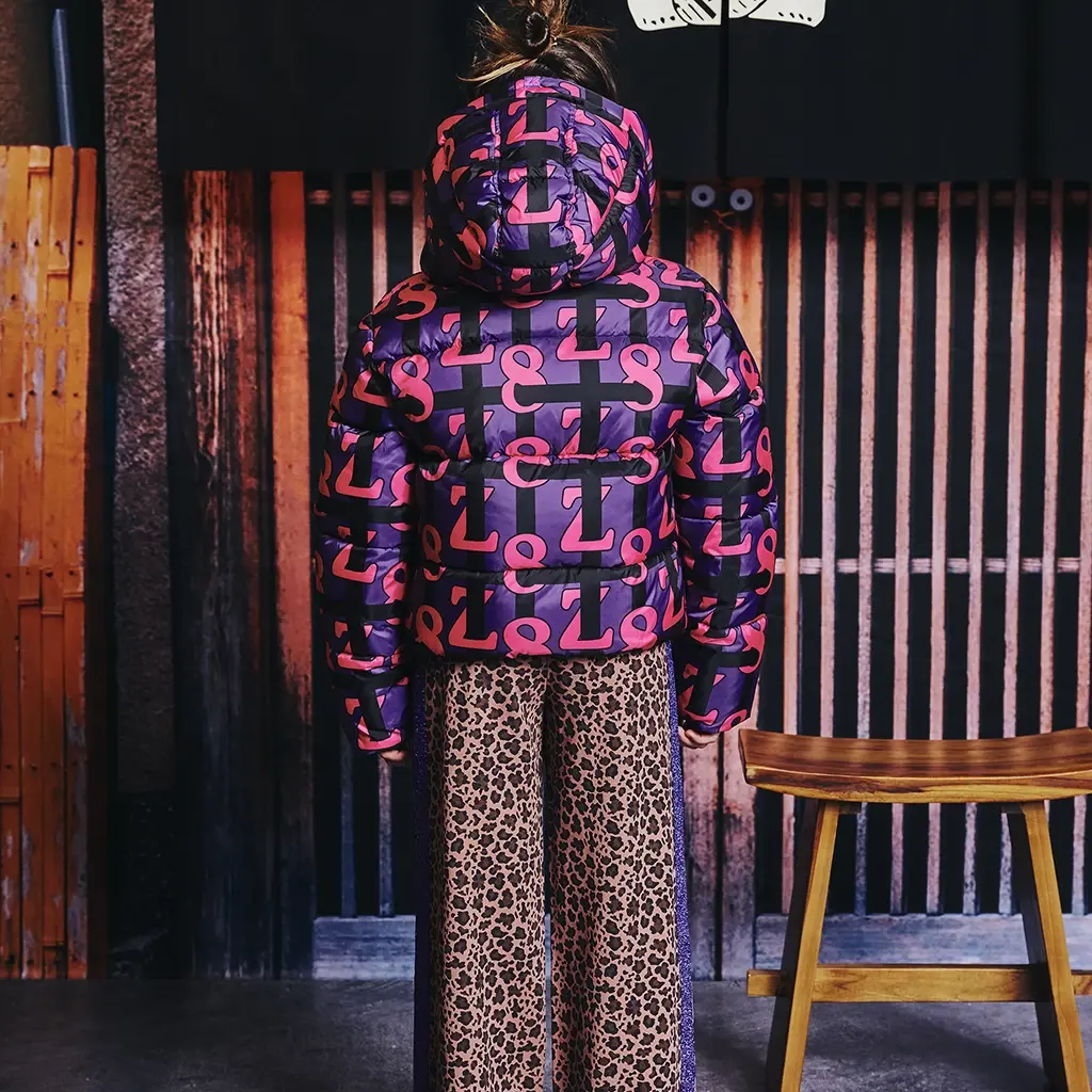 Winterjas Lise (royal purple)