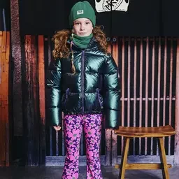 Broek FLARED Maylie (purple eclipse)