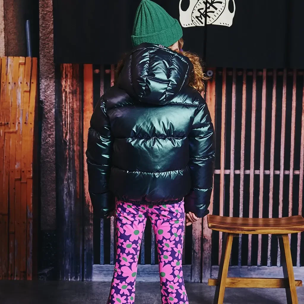 Broek FLARED Maylie (purple eclipse)