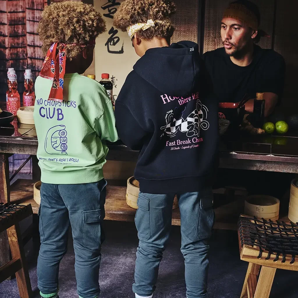 Trui sweat garment dye Brex (spring leaf)