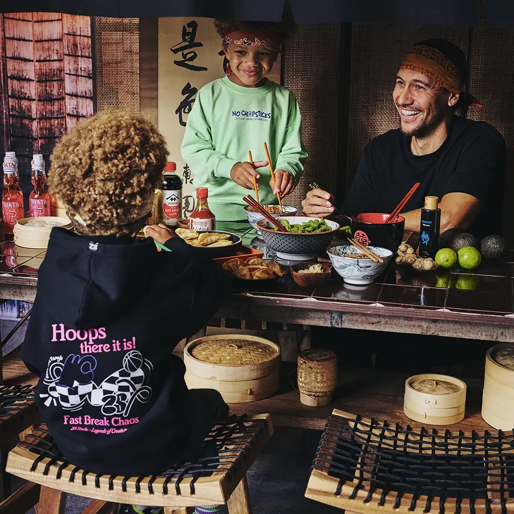 Trui heavy hoodie Maddox (night sky)