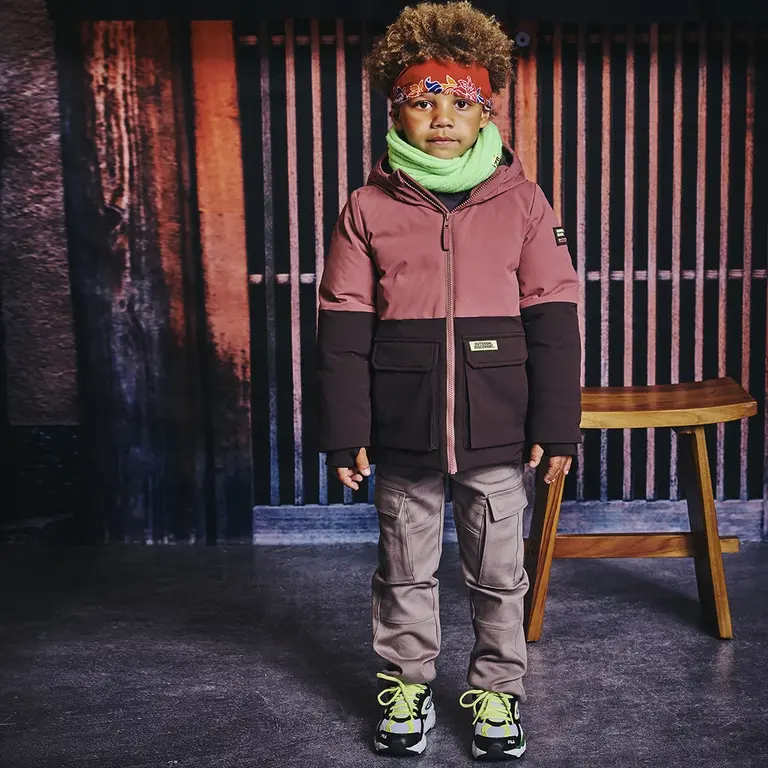 Winterjas Clemens (spicy mauve)