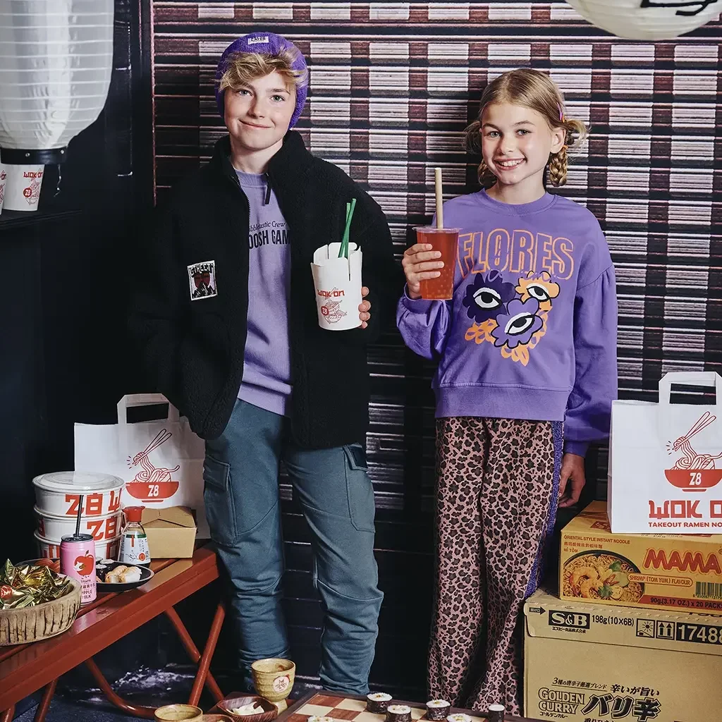 Trui sweat Cerella (icy lillac)