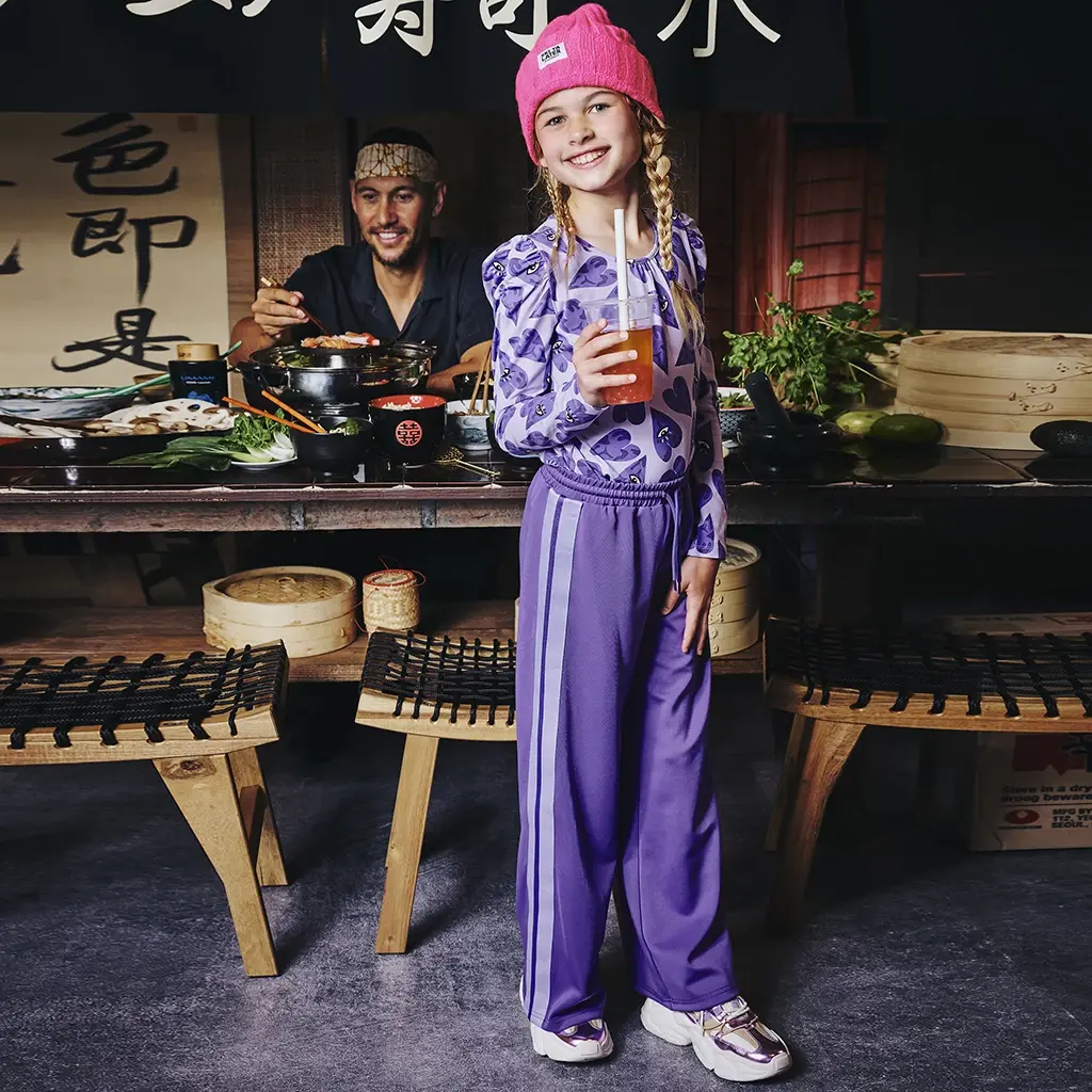 Longsleeve Delinda (morning violet)