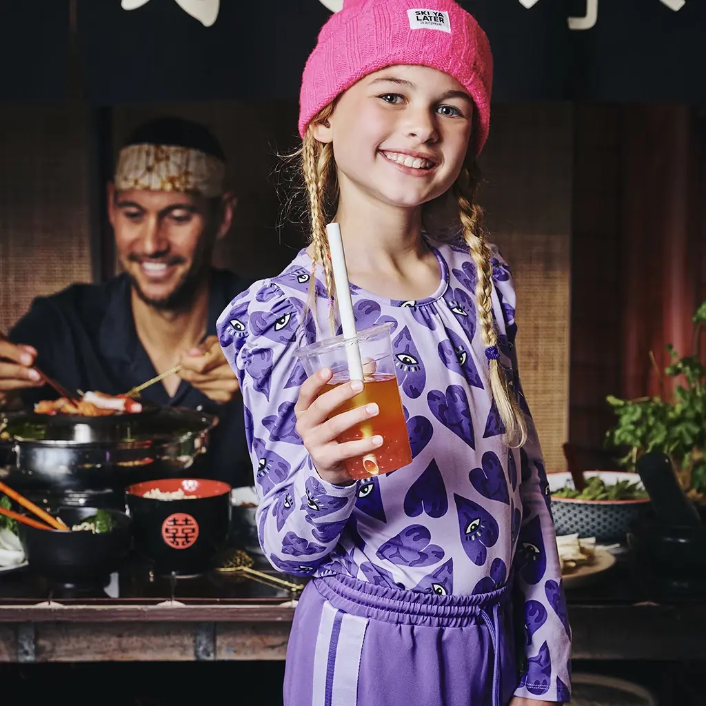 Longsleeve Delinda (morning violet)