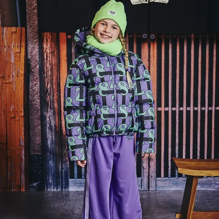 Winterjas Jennah (icy lilac)