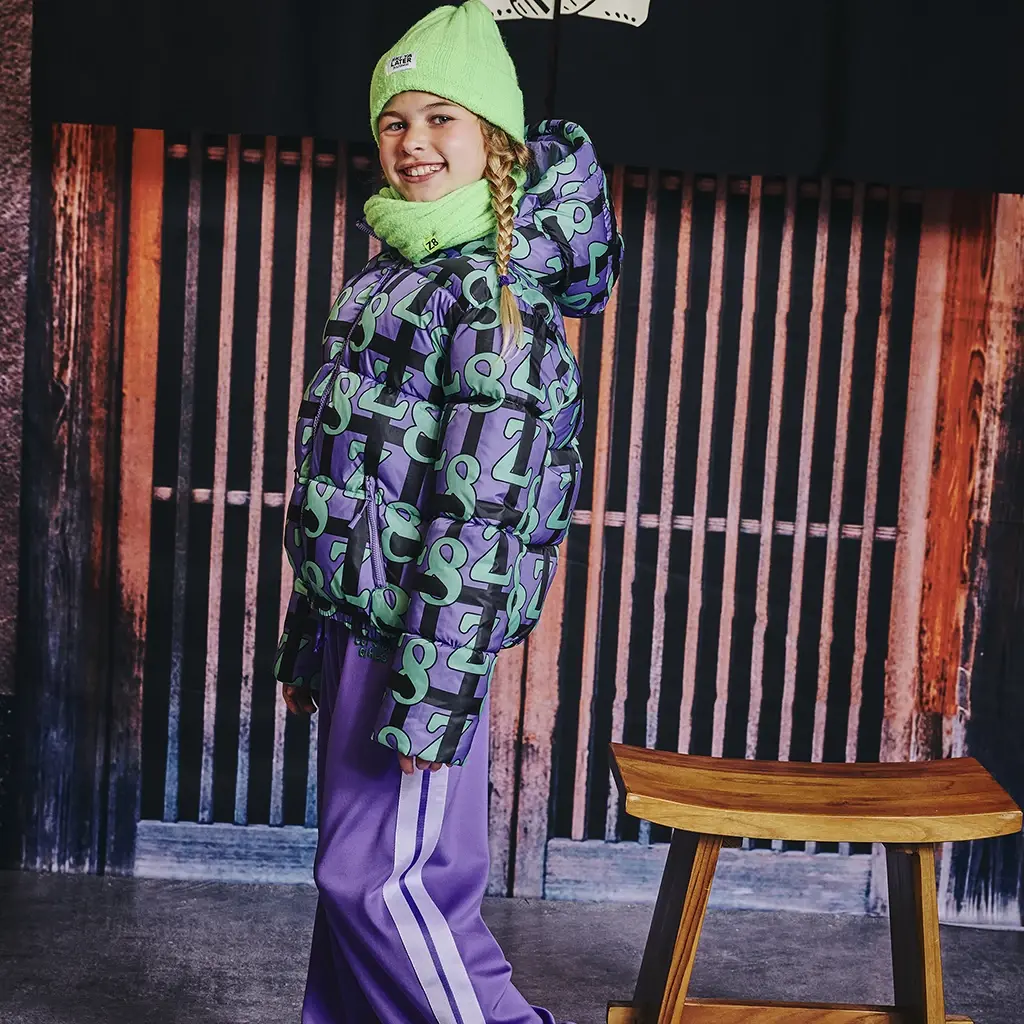 Winterjas Jennah (icy lilac)