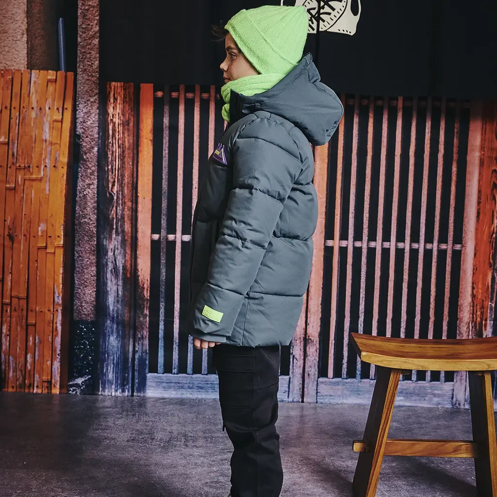 Winterjas Stef (seafoam shadow)