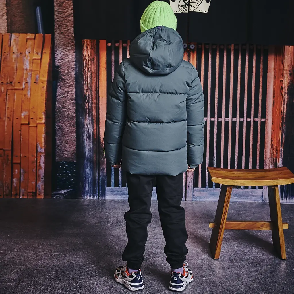 Winterjas Stef (seafoam shadow)