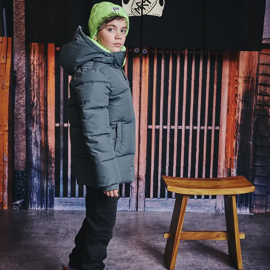 Winterjas Stef (seafoam shadow)