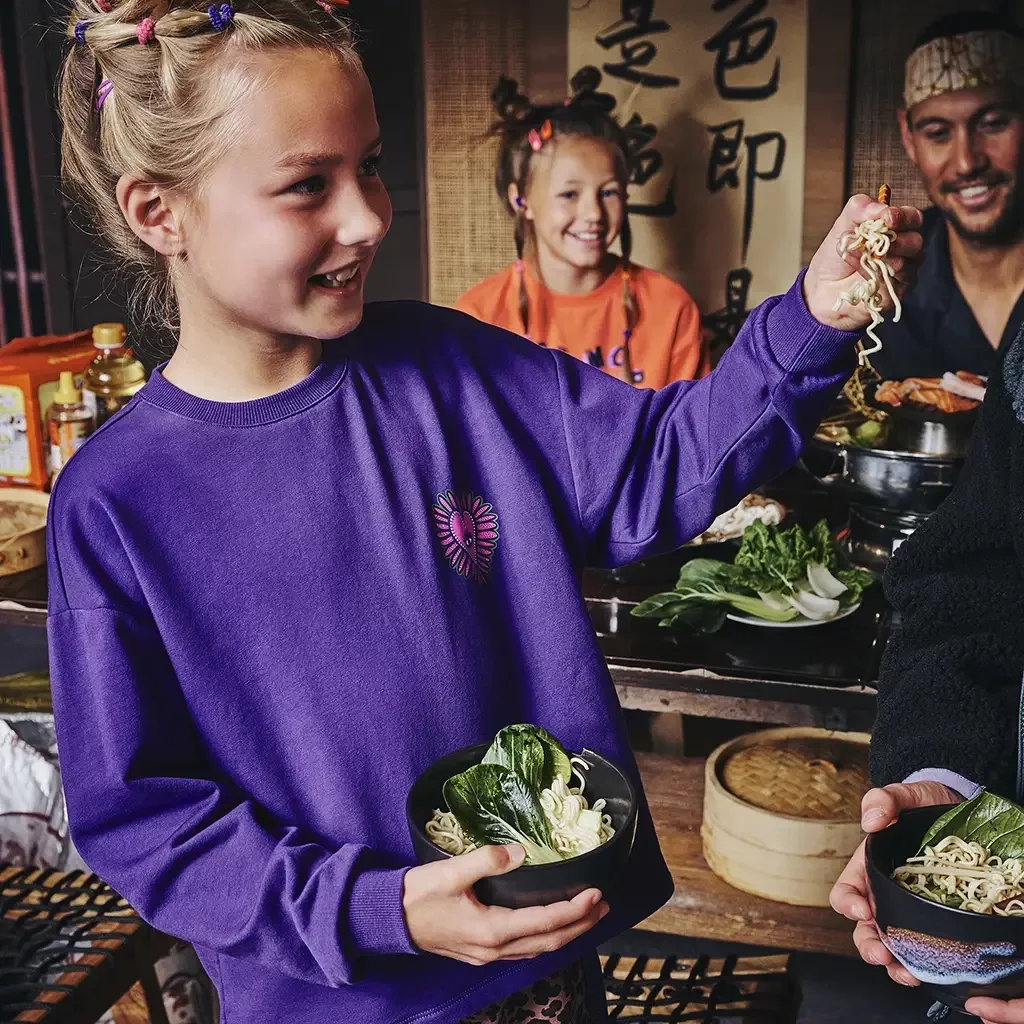 Longsleeve BOXY Hinata (purple eclipse)