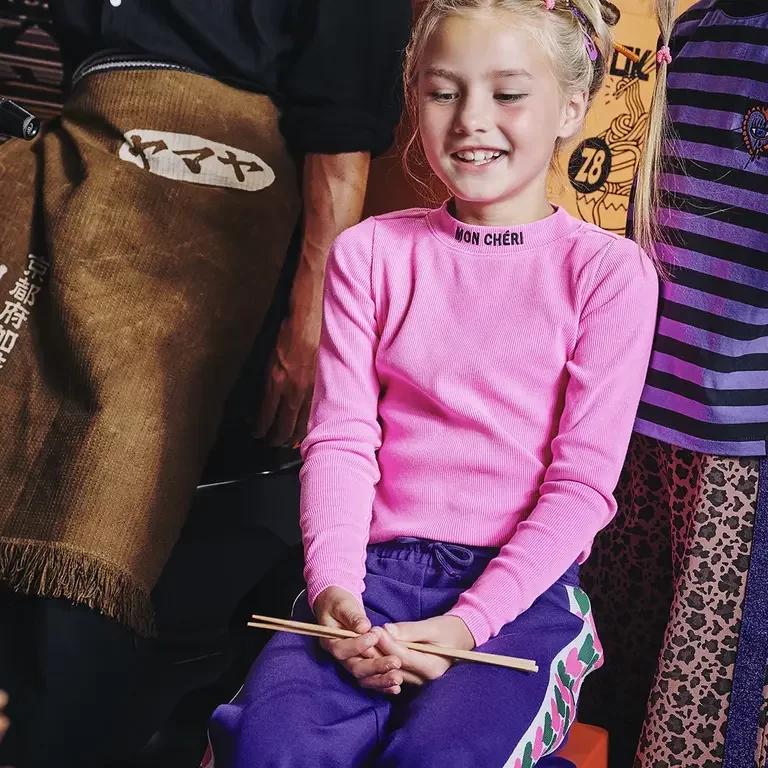 Trainingsbroek WIDE FIT Charlita (purple eclipse)