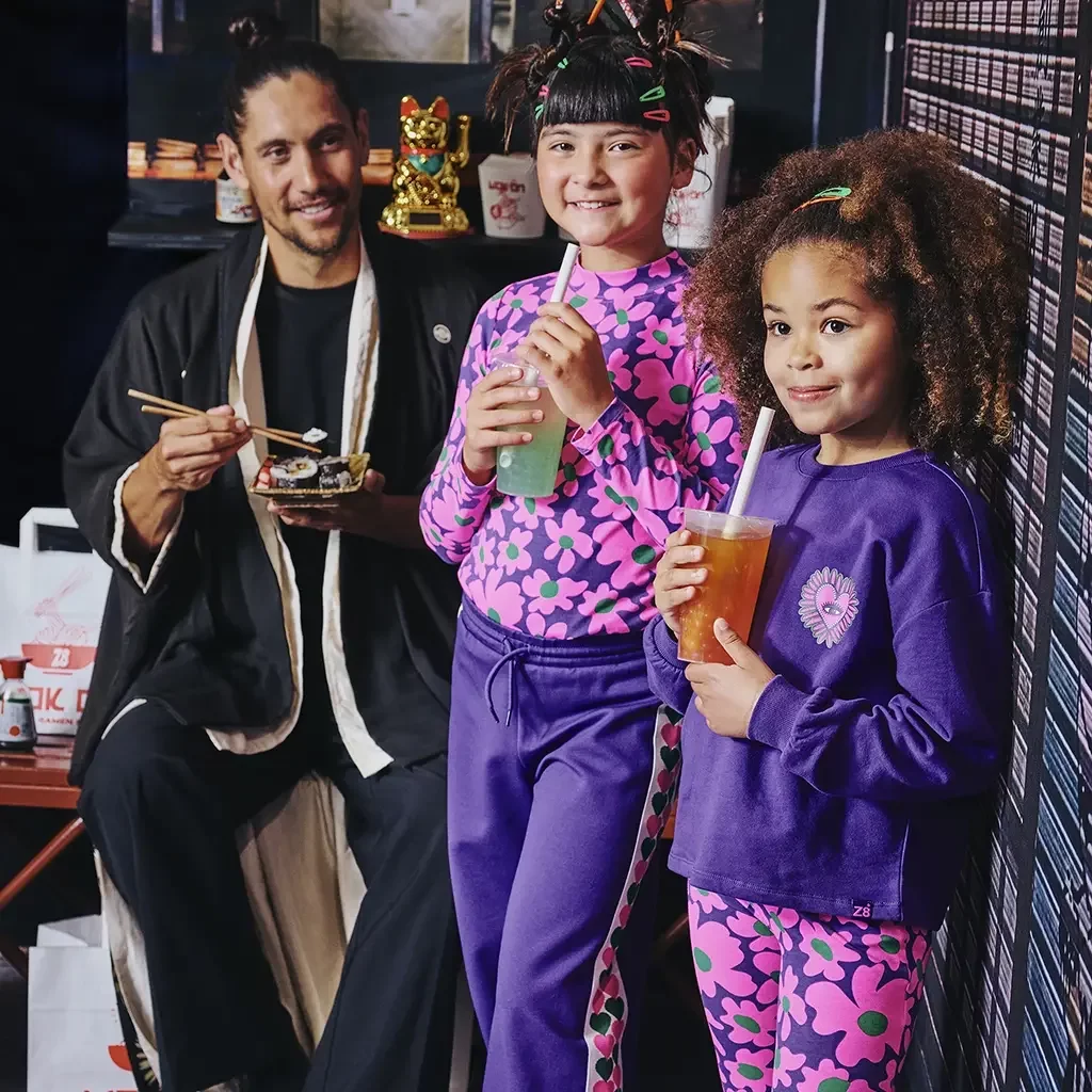 Trainingsbroek WIDE FIT Charlita (purple eclipse)