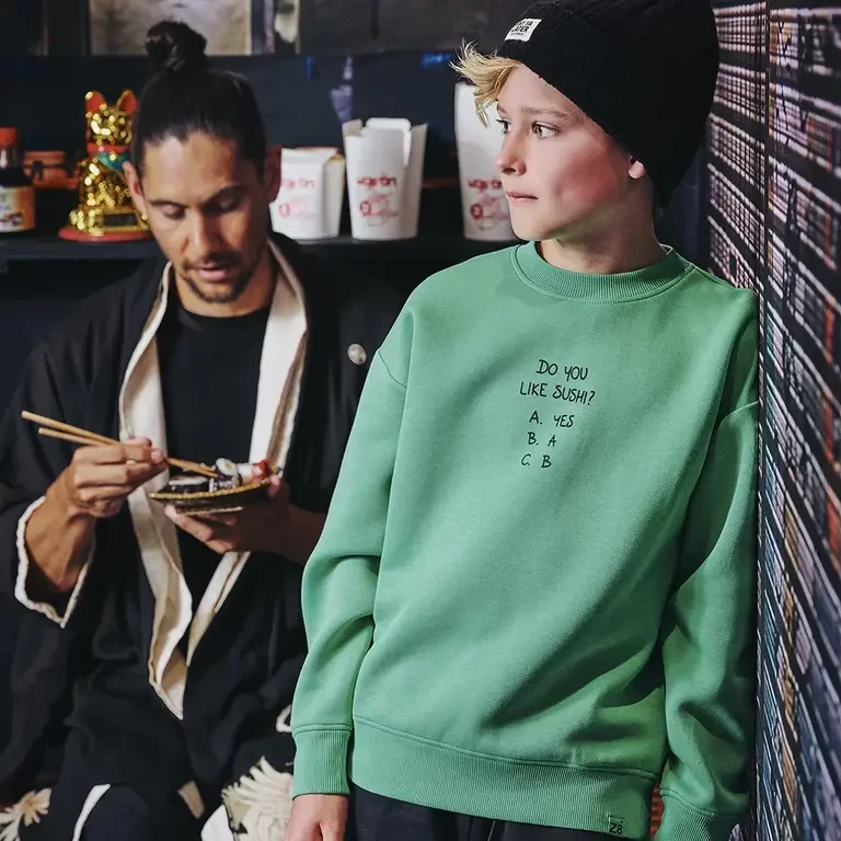 Trui sweat Misja (buzzing frog)