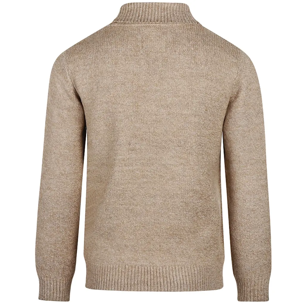 Gebreide trui (dark sand)