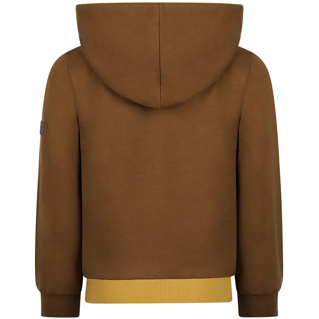 Trui hoodie (mustard)