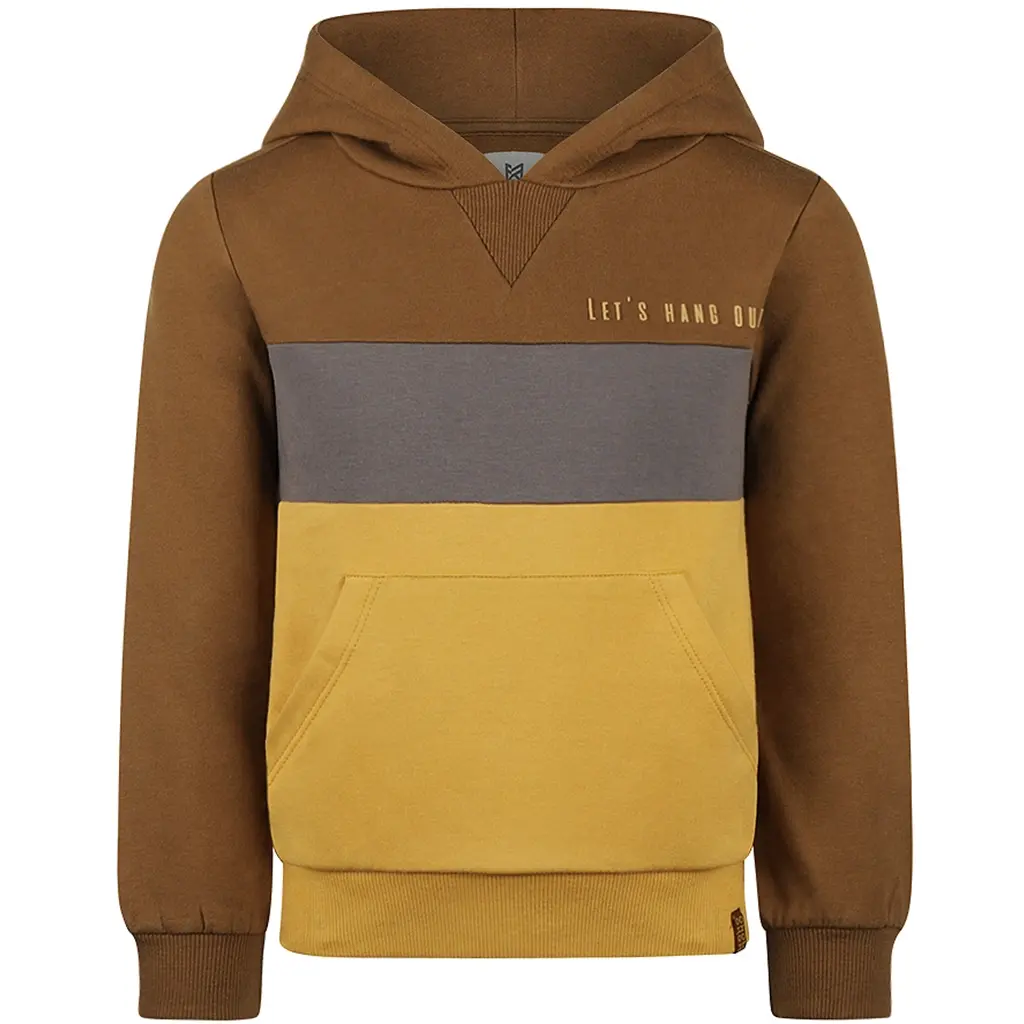 Trui hoodie (mustard)