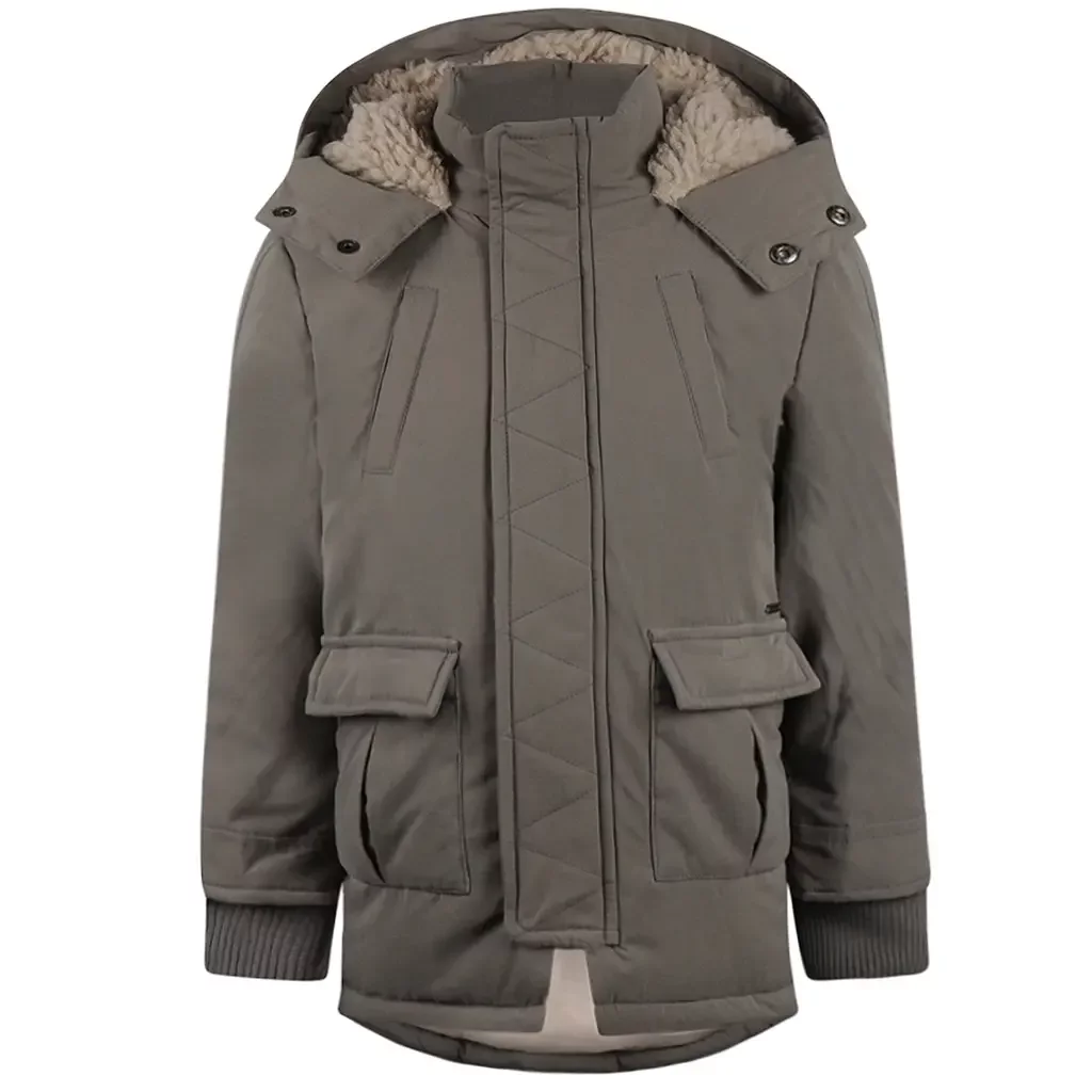 Winterjas parka (mid grey)