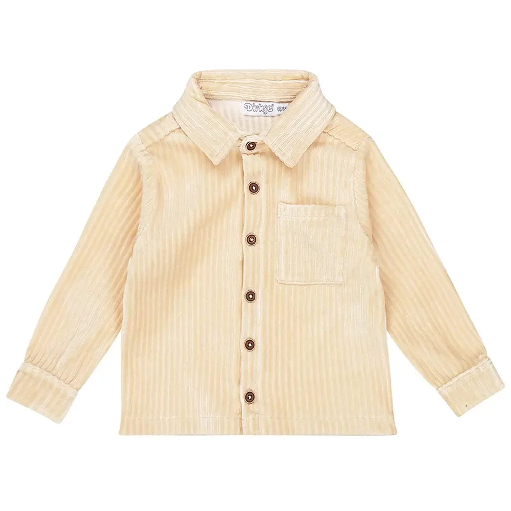 Overhemd/vest (pebble)