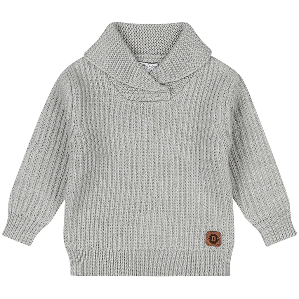 Gebreide trui (faded blue)