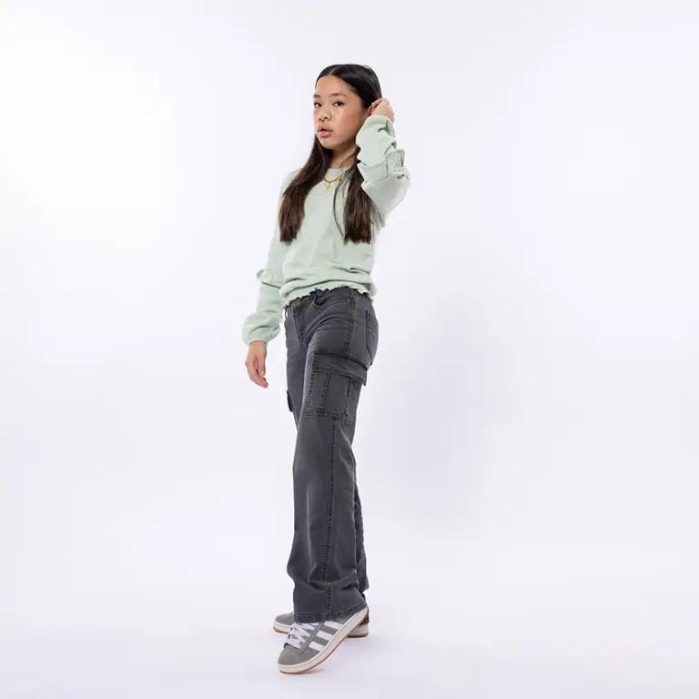 B Spijkerbroek (mid grey)