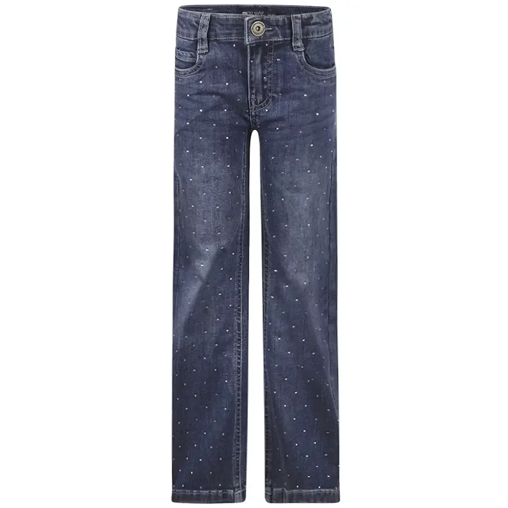 Spijkerbroek wide fit (blue jeans)